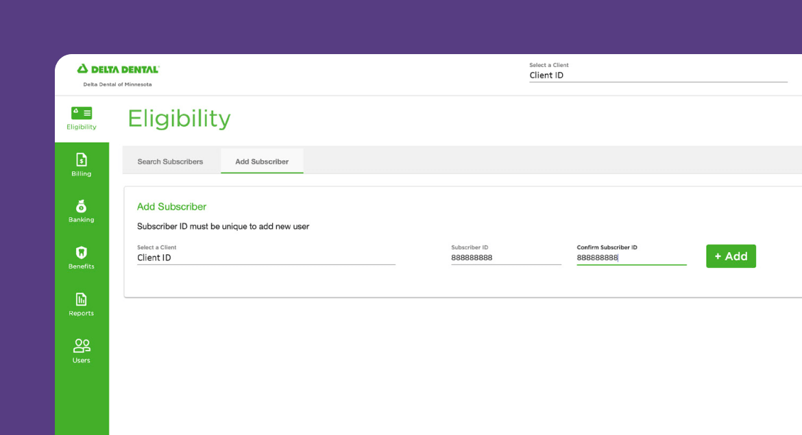 Delta Dental eligibility portal