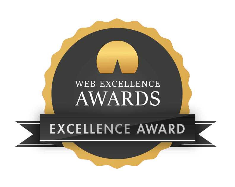 Web Excellence Awards: Excellence Award Winner